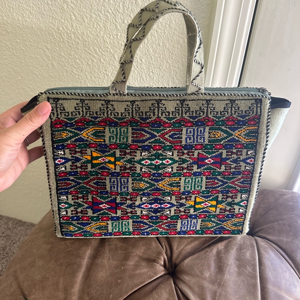 Turkmen national traditional tribal bag